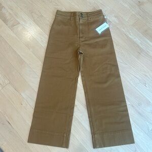 Apiece Apart Merida Pant denim ochre sz 4